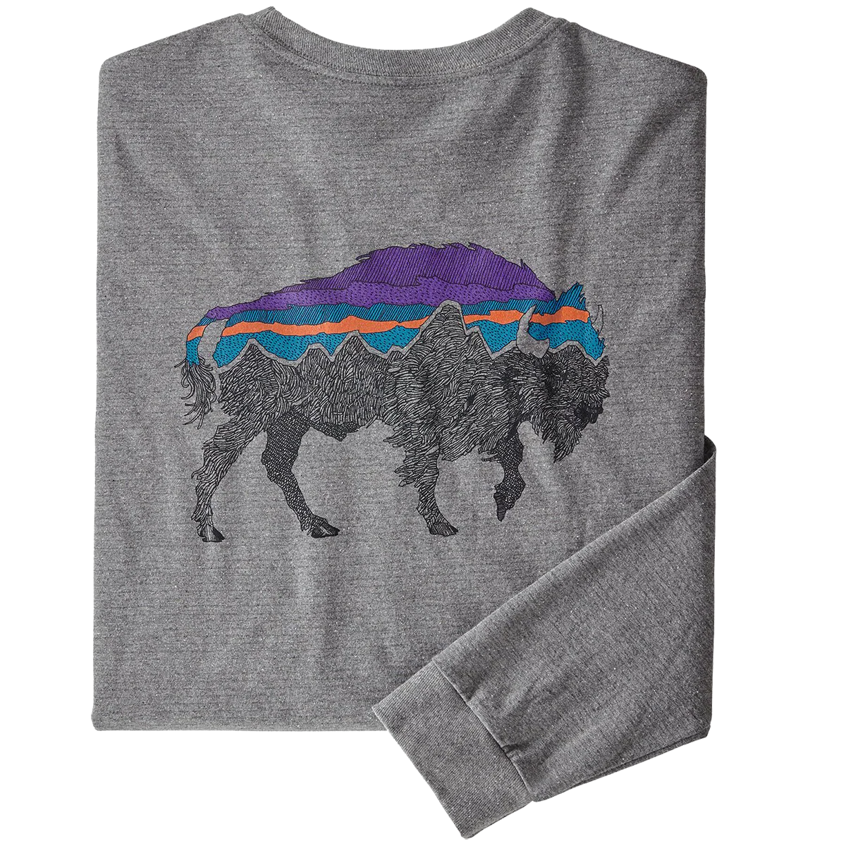 Men's Long-Sleeved Back For Good Responsibili-Tee - Onhollan