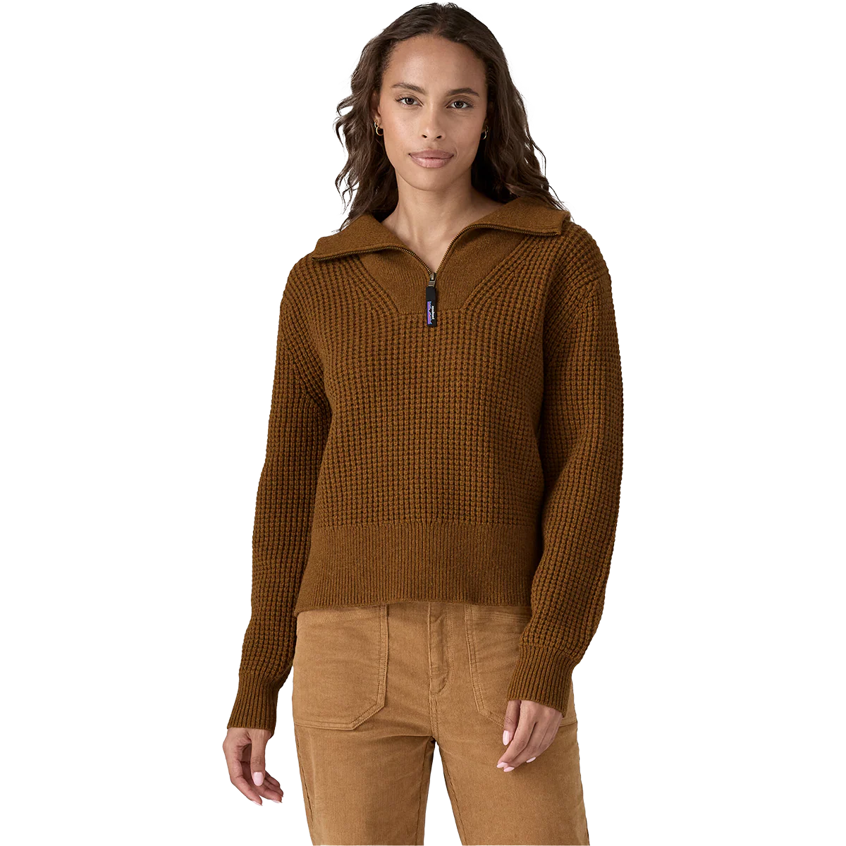 Women's Recycled Wool 1/4 Zip - Onhollan