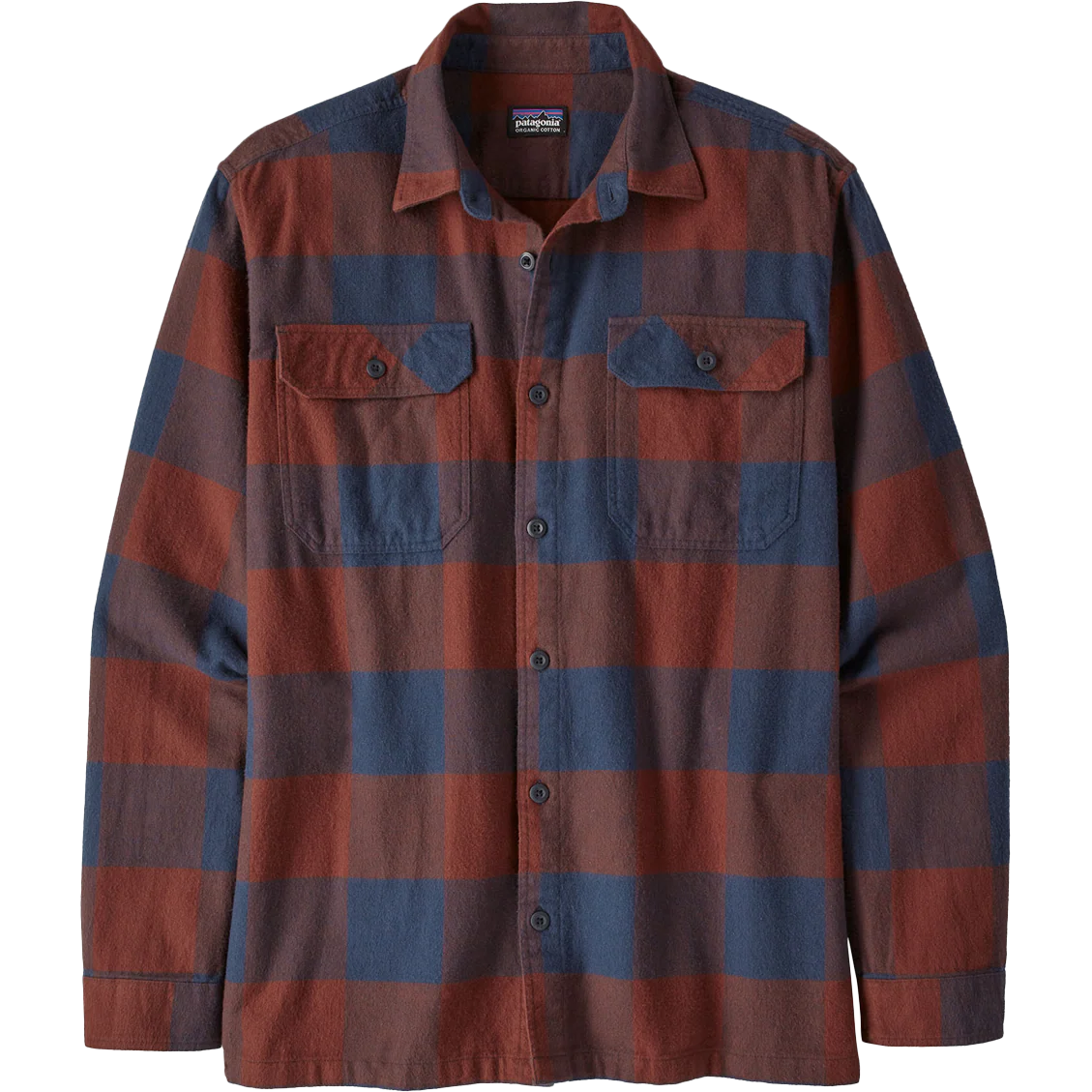 Men's Long Sleeve Organic Cotton Fjord Flannel - Onhollan