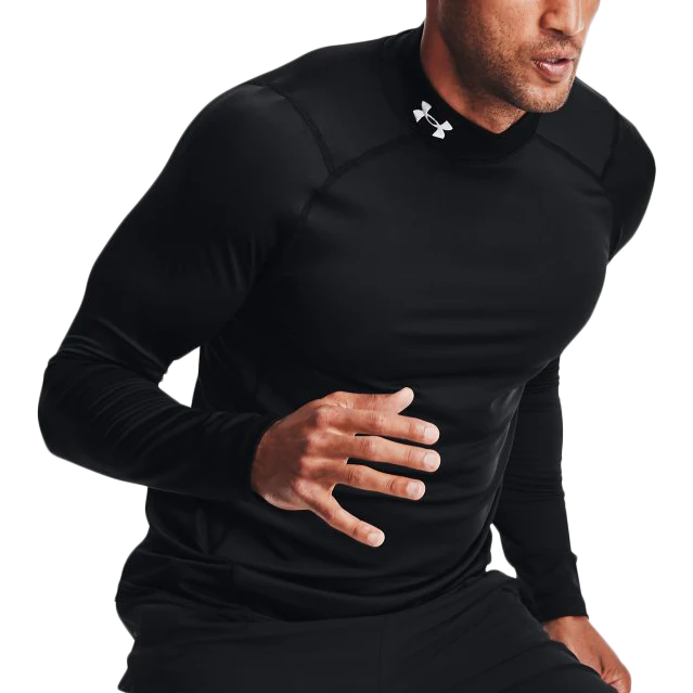 Men's ColdGear Armour Fitted Mock Long Sleeve - Onhollan