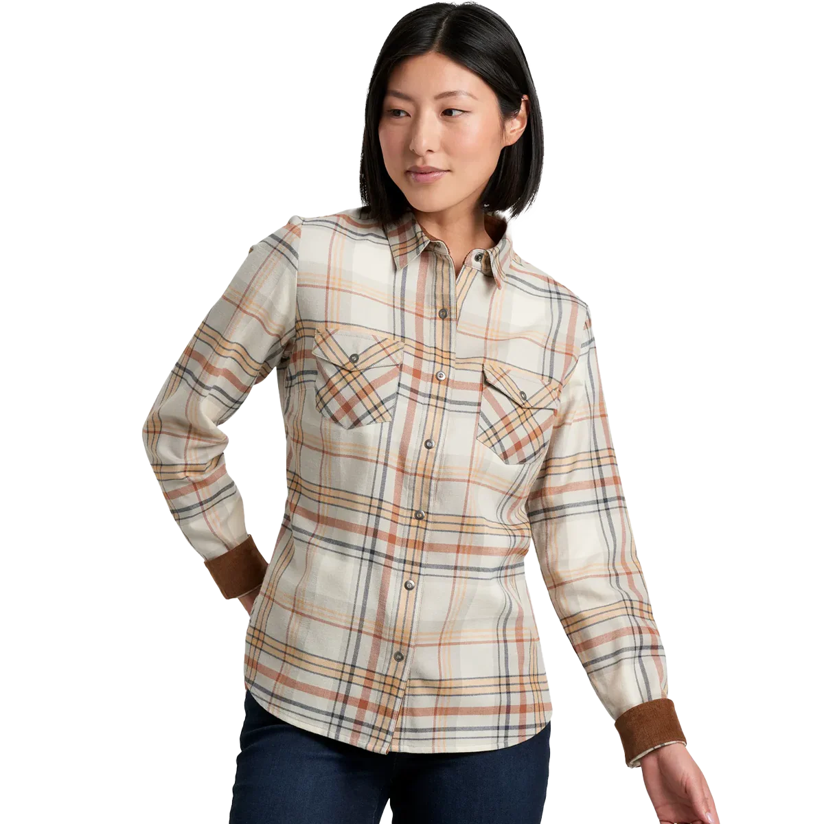 Women's Tess Flannel Long Sleeve Shirt - Onhollan