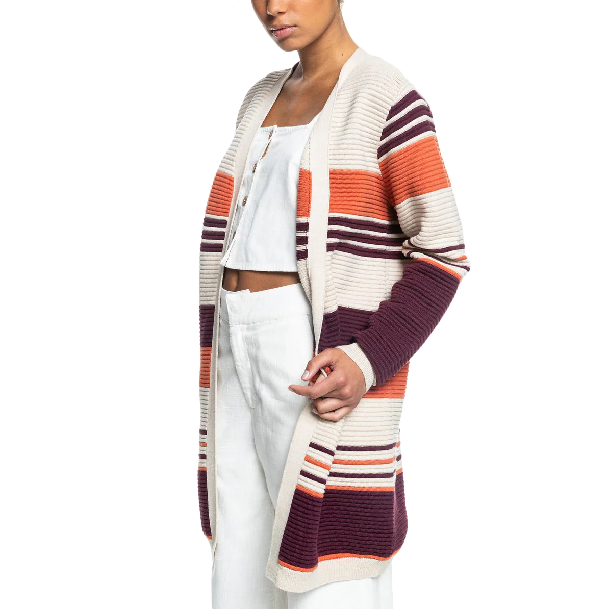 Women's Above The Sun Colorblock Cardigan - Onhollan