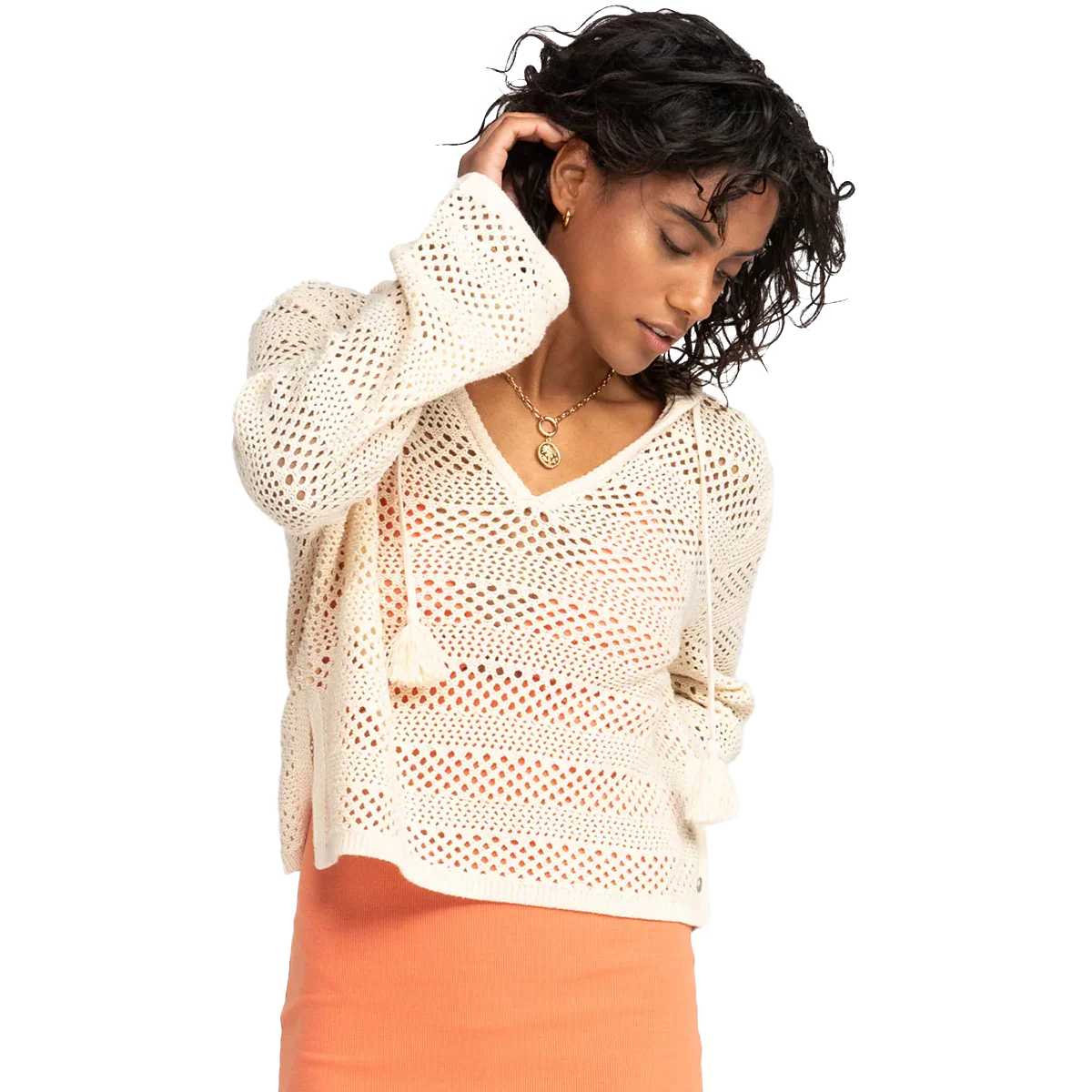 Women's After Beach Break II Hooded Poncho - Onhollan