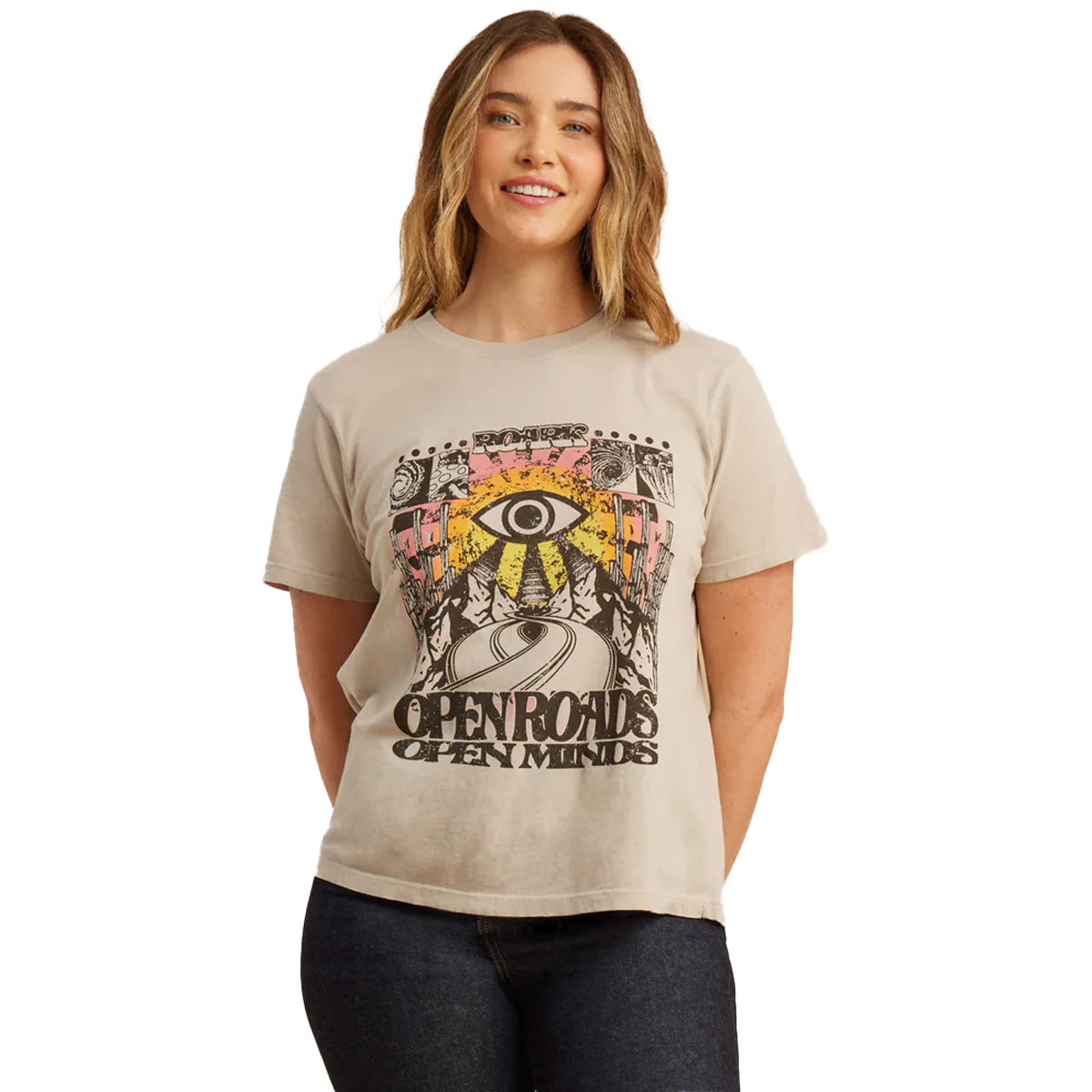 Women's Open Roads Short Sleeve Tee - Onhollan