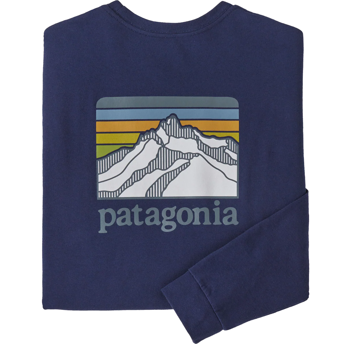 Men's Long-Sleeved Line Logo Ridge Responsibili-Tee - Onhollan