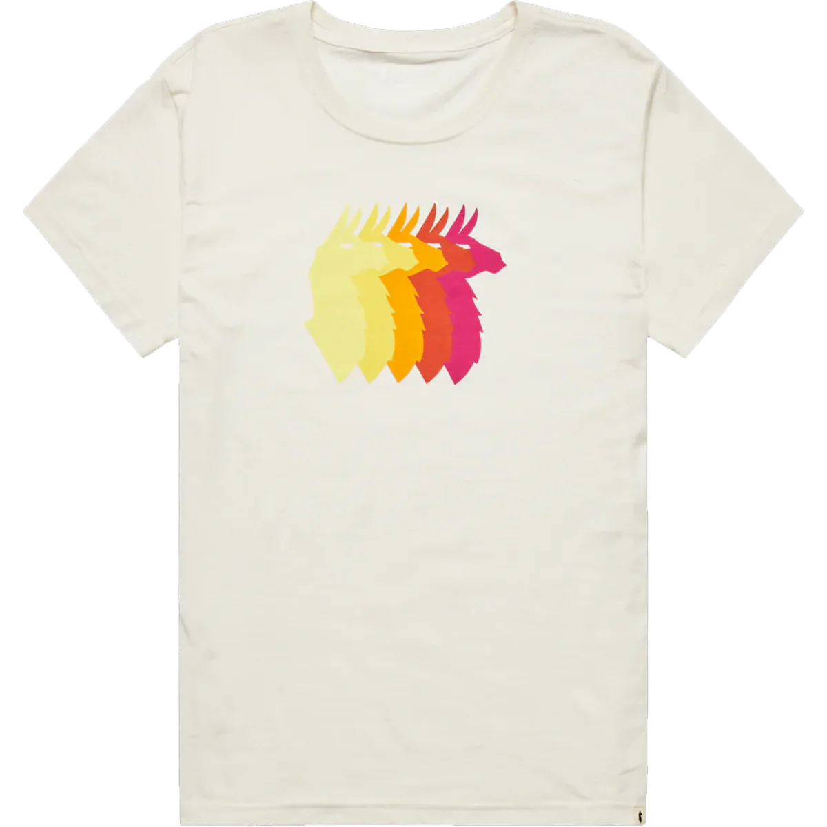 Women's Llama Sequence Organic T Shirt - Onhollan