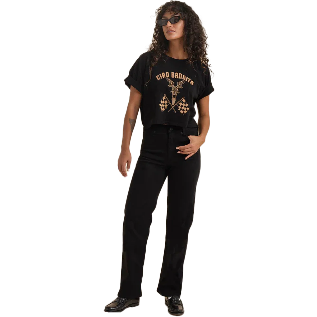 Women's Ciao Cropped Boxy Tee - Onhollan