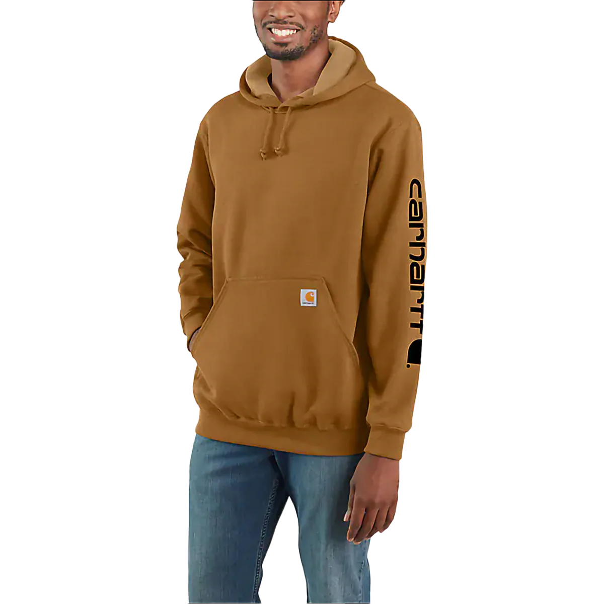 Men's Midweight Logo Hooded Sweatshirt - Onhollan