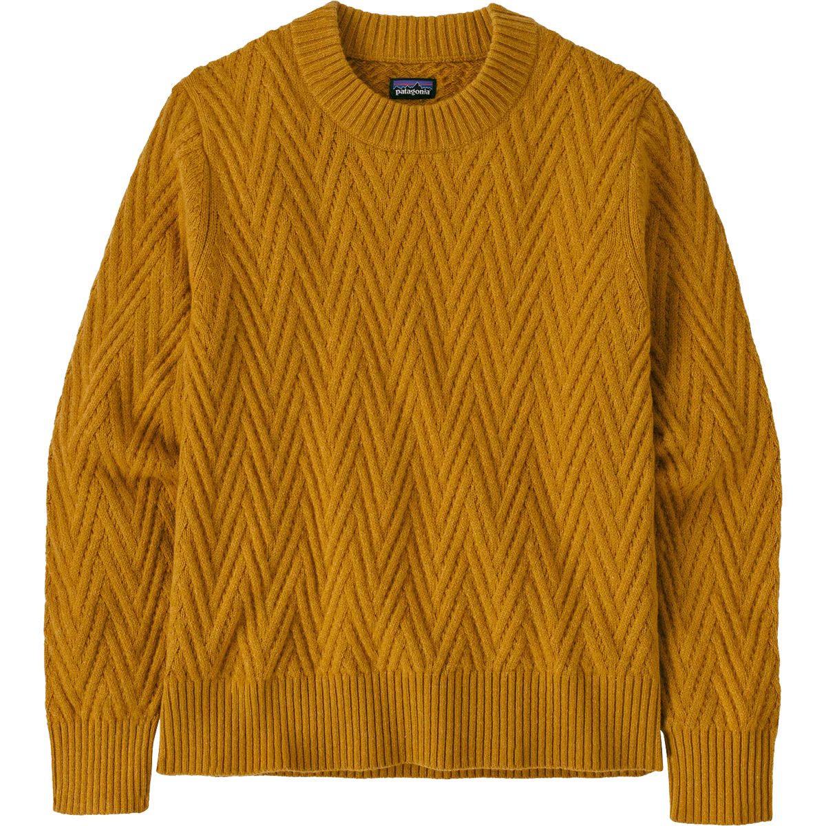 Women's Recycled Wool Crewneck Sweater - Onhollan