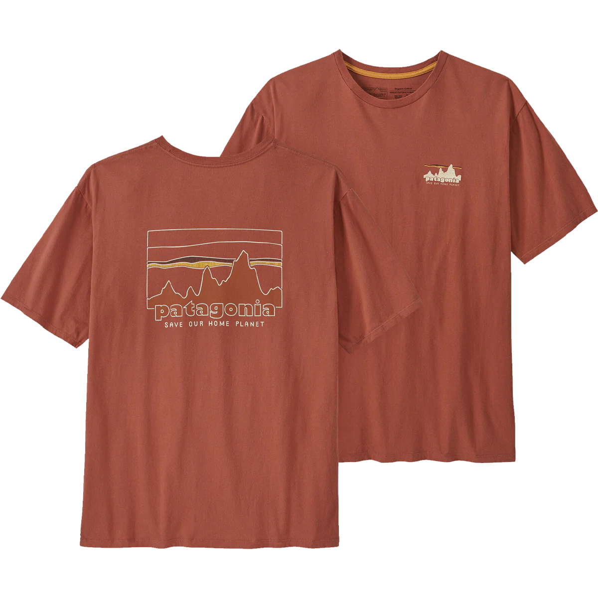 Men's '73 Skyline Organic T-Shirt - Onhollan