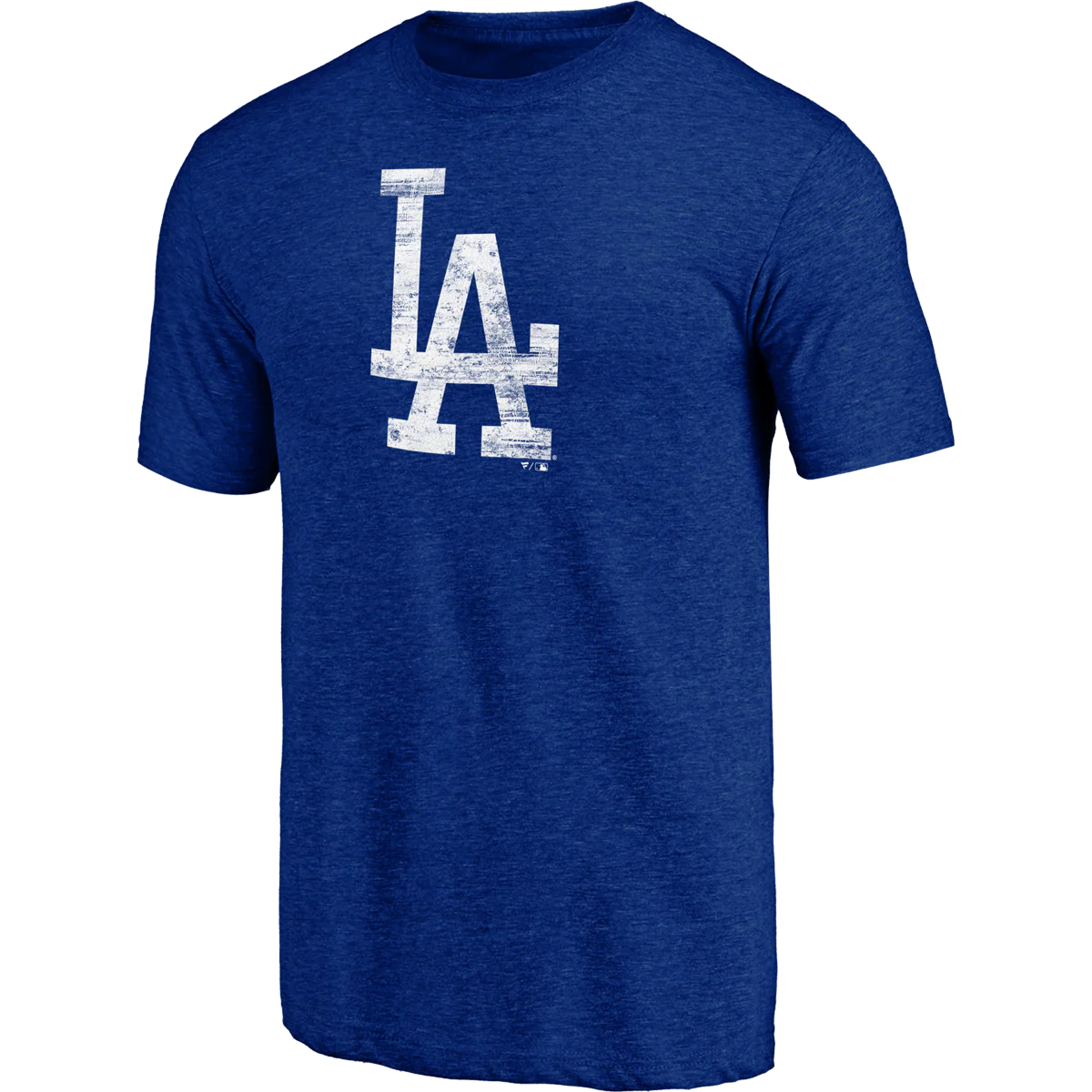 Men's Dodgers Triblend Logo Short Sleeve - Onhollan