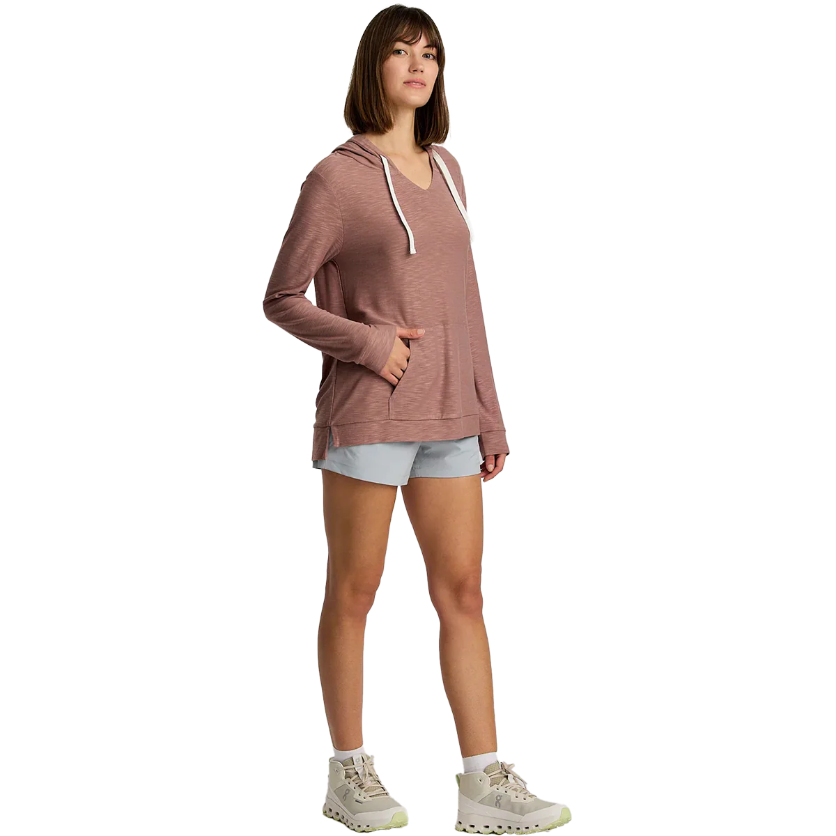 Women's Bamboo Slub Hoodie - Onhollan
