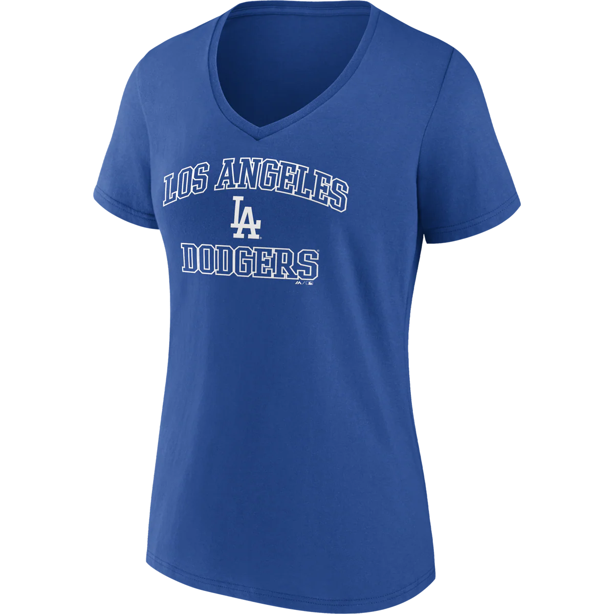 Women's Dodgers Cotton Heart and Soul Short Sleeve - Onhollan