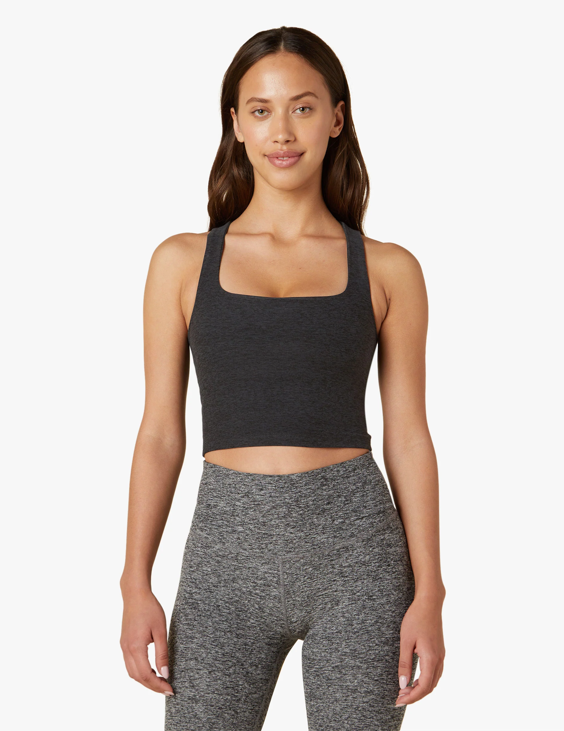 Spacedye Square Neck Cropped Tank - Onhollan