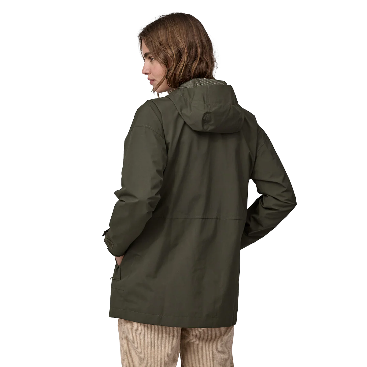 Women's Outdoor Everyday Rain Jacket - Onhollan
