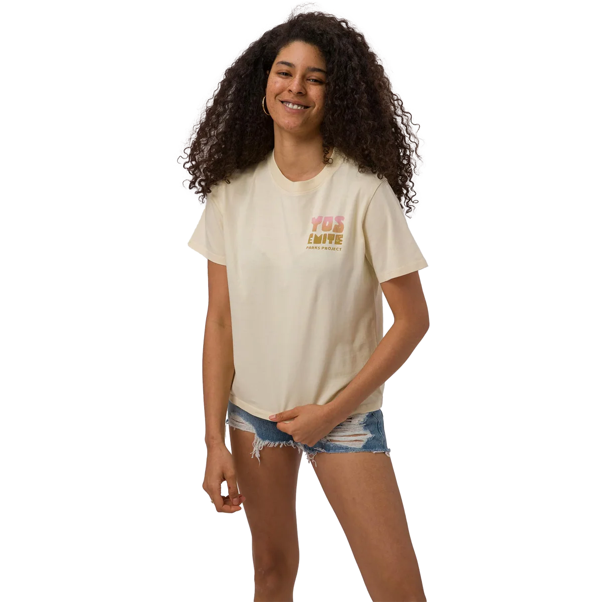 Women's Yosemite Fawns Boxy Tee - Onhollan