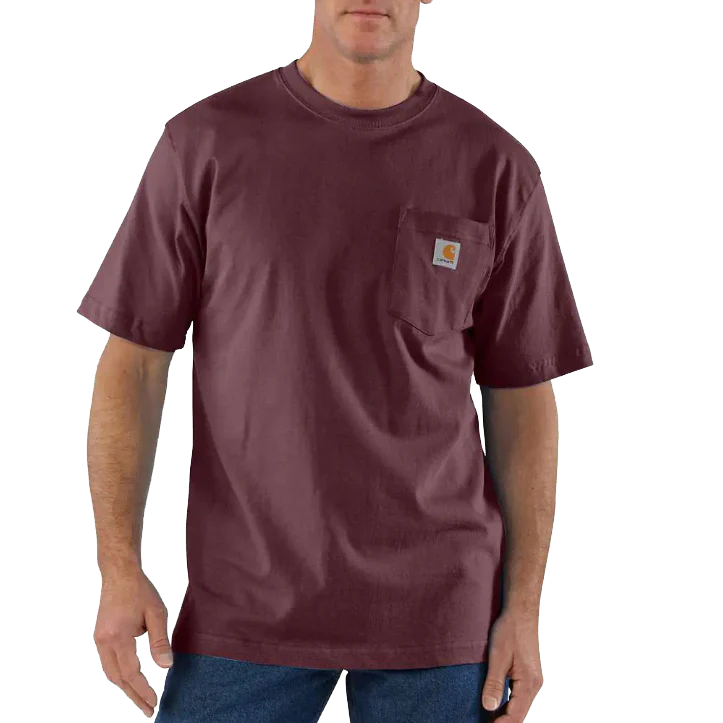Men's Short-Sleeve Workwear Pocket T-Shirt - Onhollan