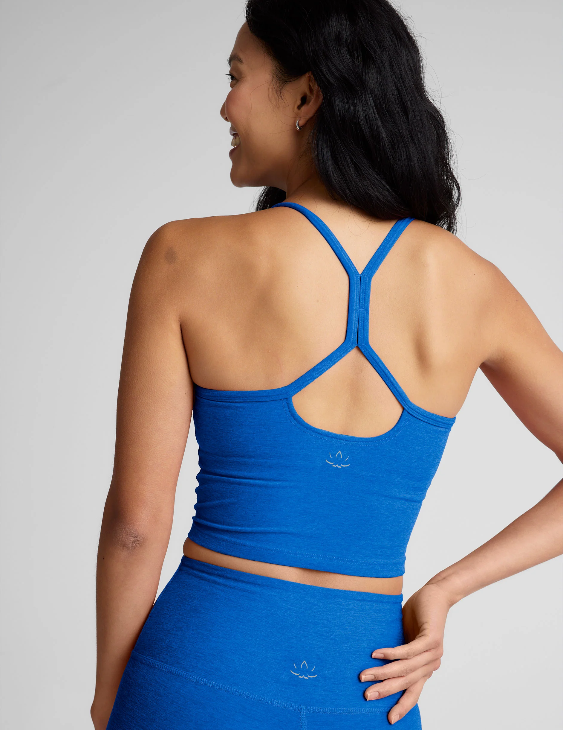 Spacedye Slim Racerback Cropped Tank - Onhollan