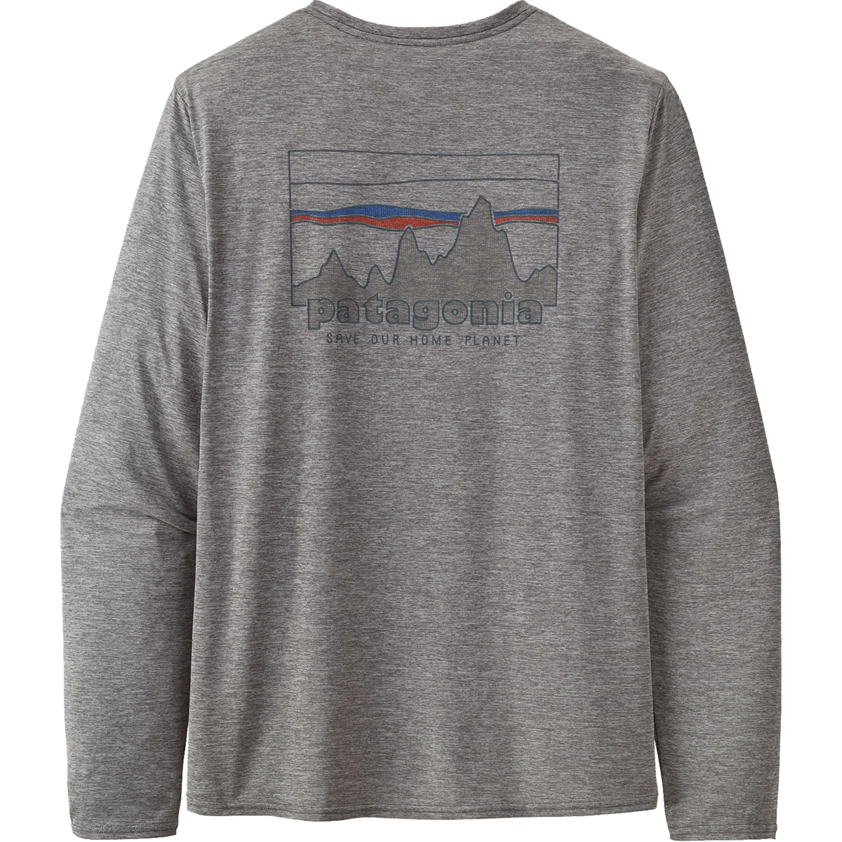 Men's Long Sleeve Capilene Cool Daily Graphic Shirt - Onhollan