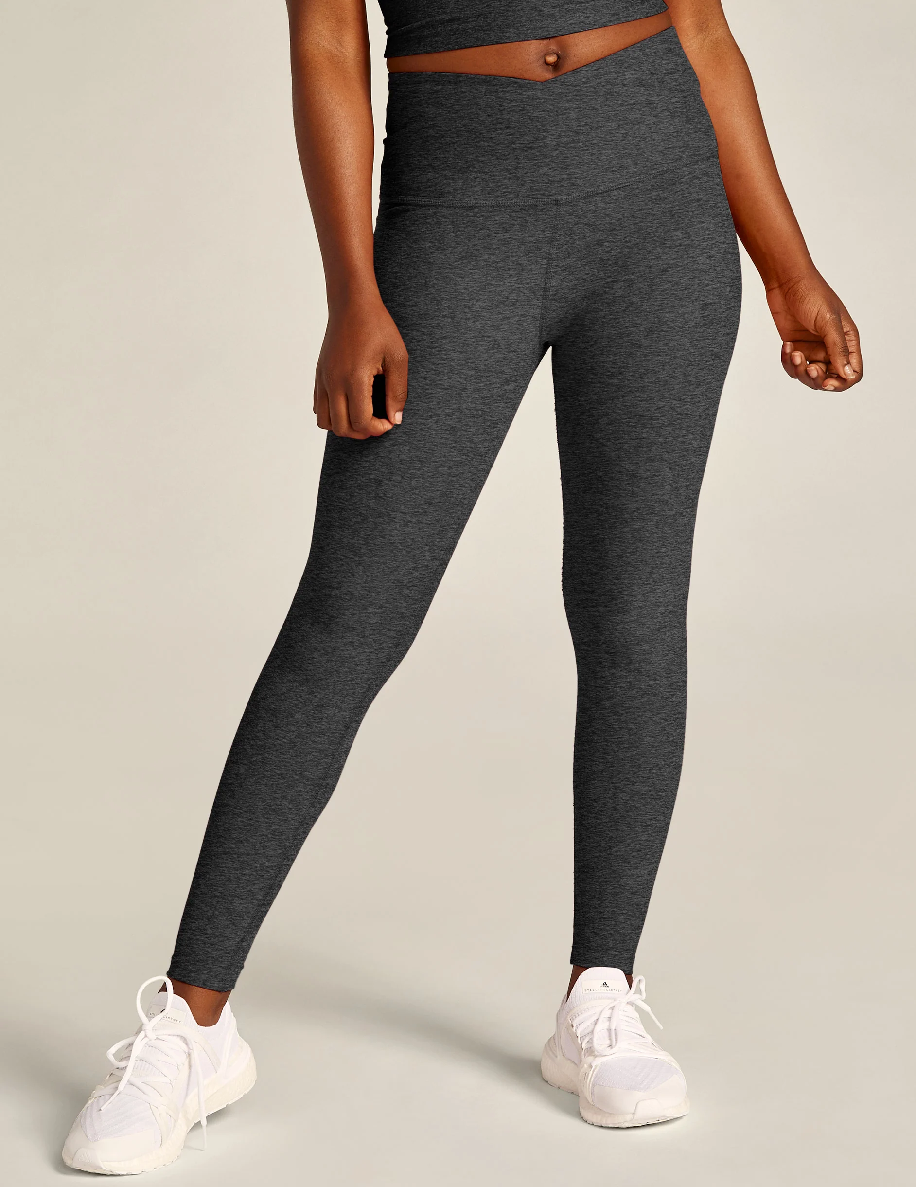 Spacedye At Your Leisure High Waisted Midi Legging - Onhollan