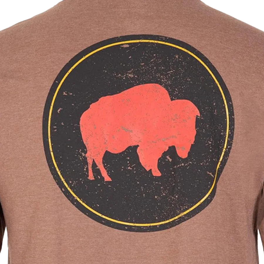 Men's MK Bison Patch Short Sleeve Tee - Onhollan