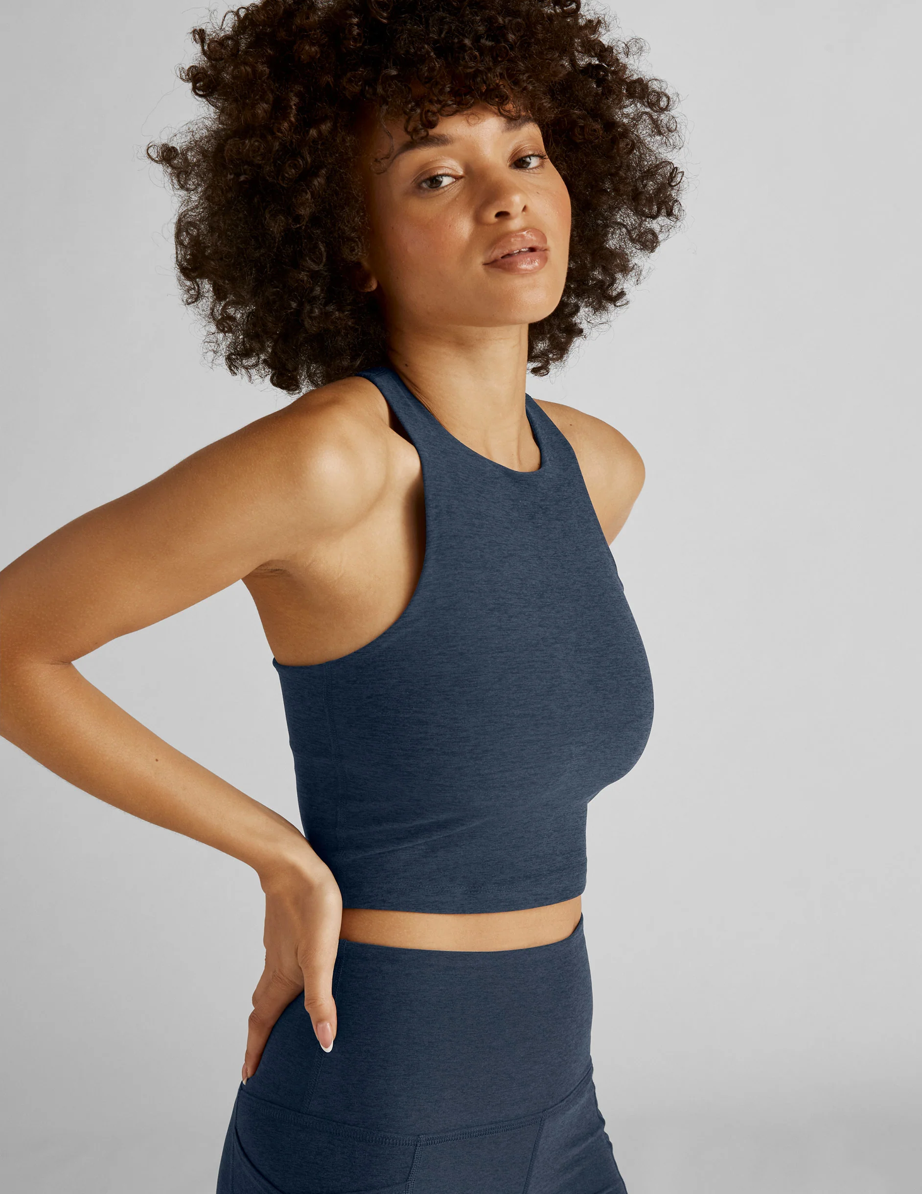 Spacedye Refocus Cropped Tank - Onhollan