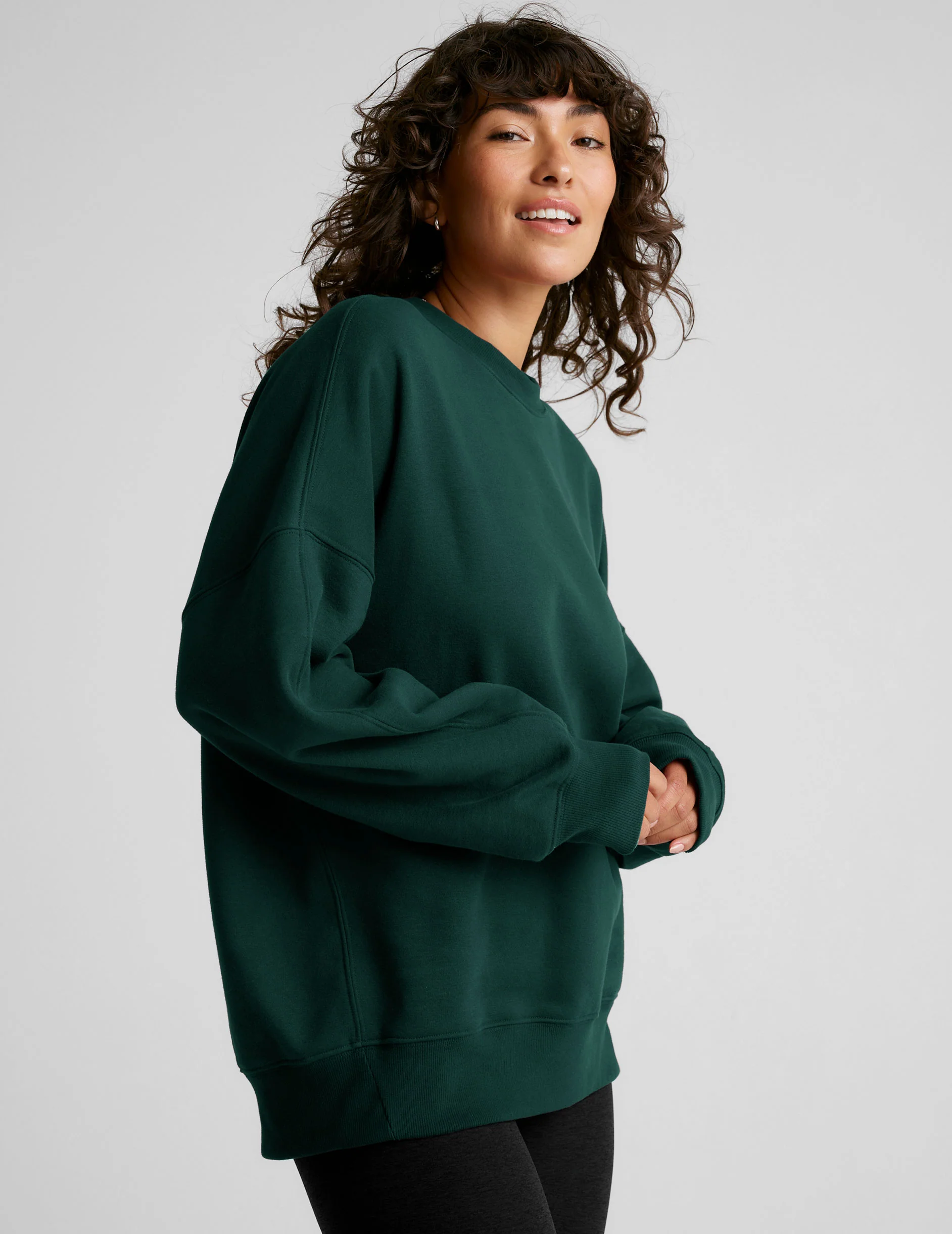 LuxeFleece Oversized Sweatshirt - Onhollan