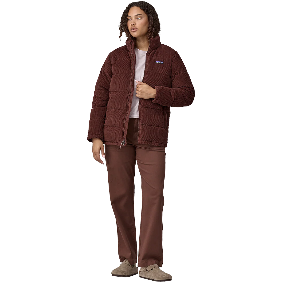 Women's Cord Fjord Coat - Onhollan