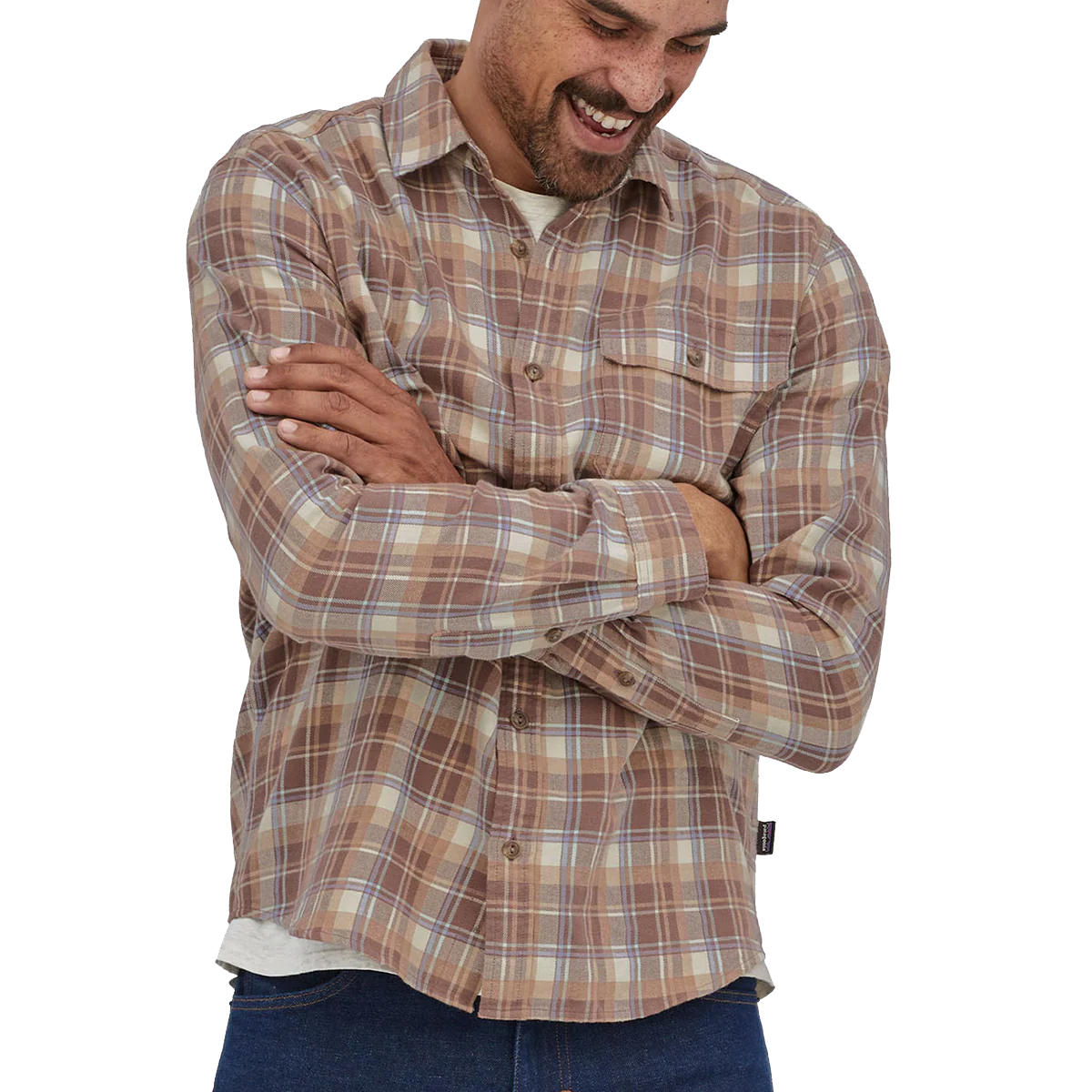 Men's Cotton in Conversion Lightweight Fjord Flannel Shirt - Onhollan