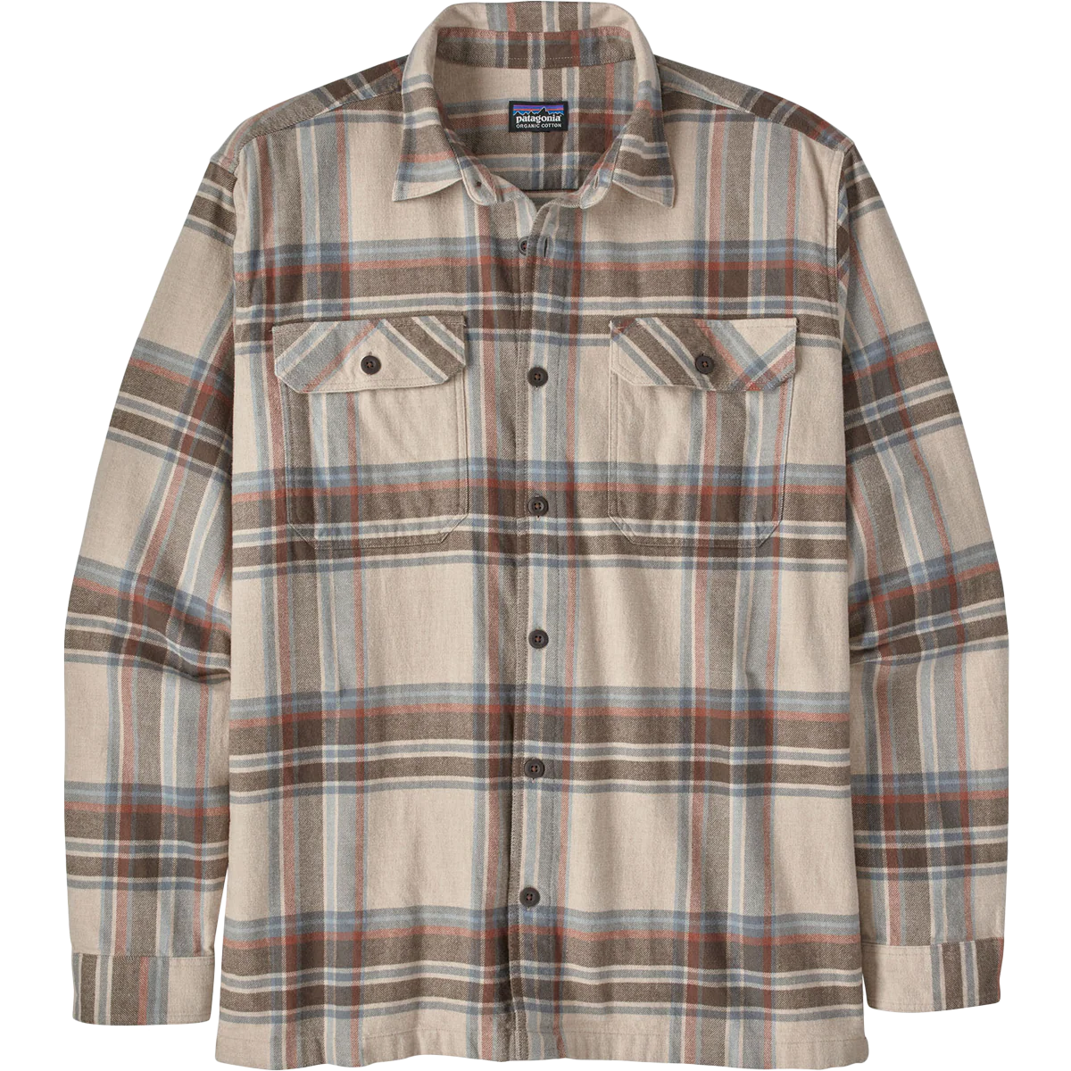 Men's Long Sleeve Organic Cotton Fjord Flannel - Onhollan