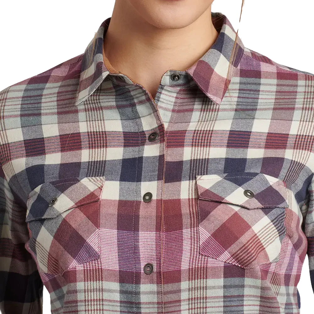 Women's Tess Flannel Long Sleeve Shirt - Onhollan