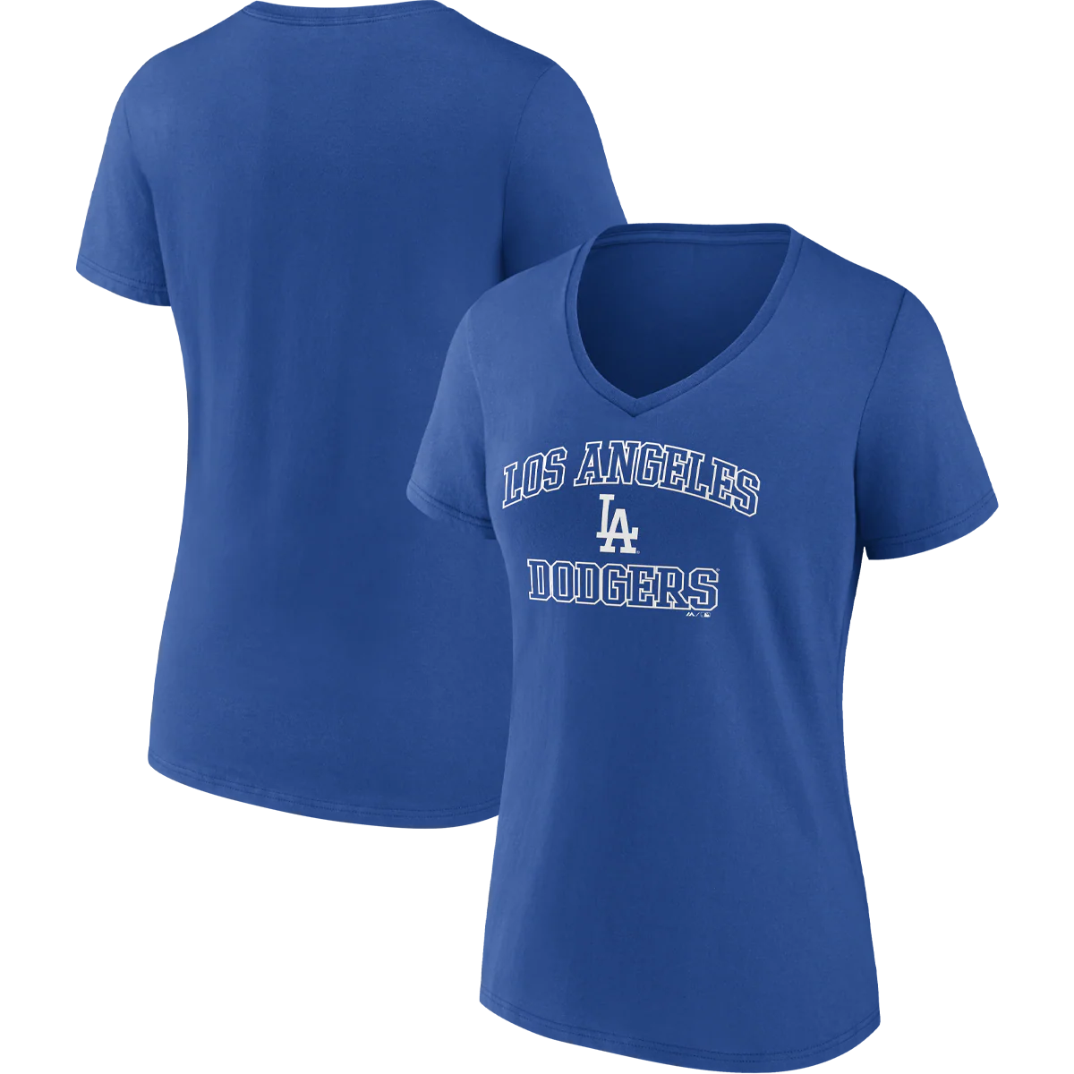 Women's Dodgers Cotton Heart and Soul Short Sleeve - Onhollan