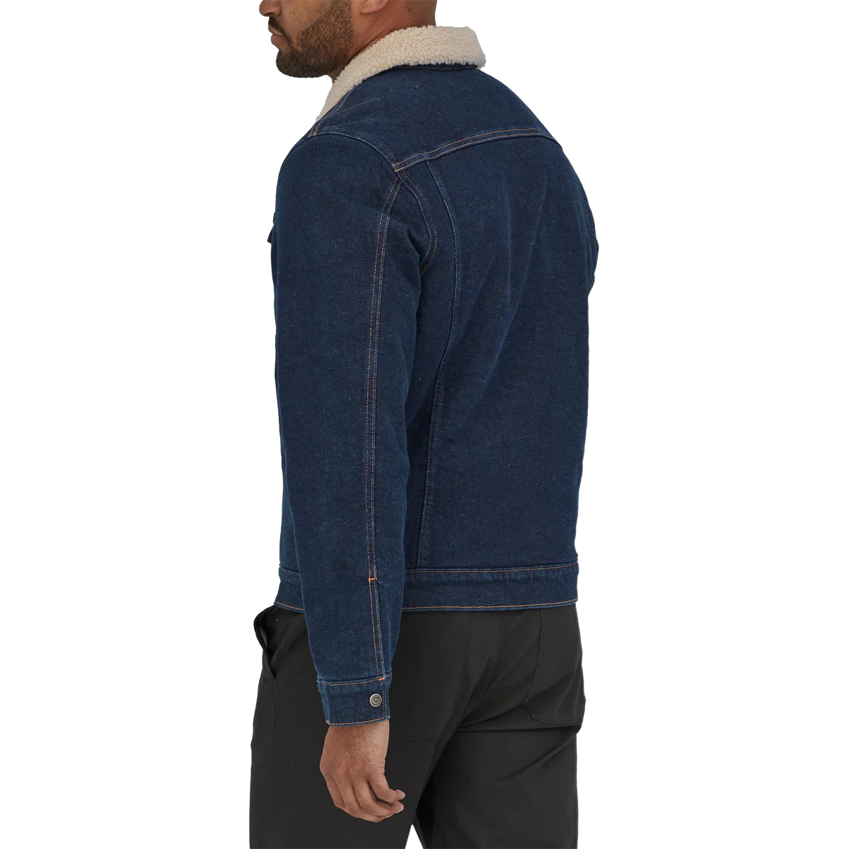 Men's Pile Lined Trucker Jacket - Onhollan