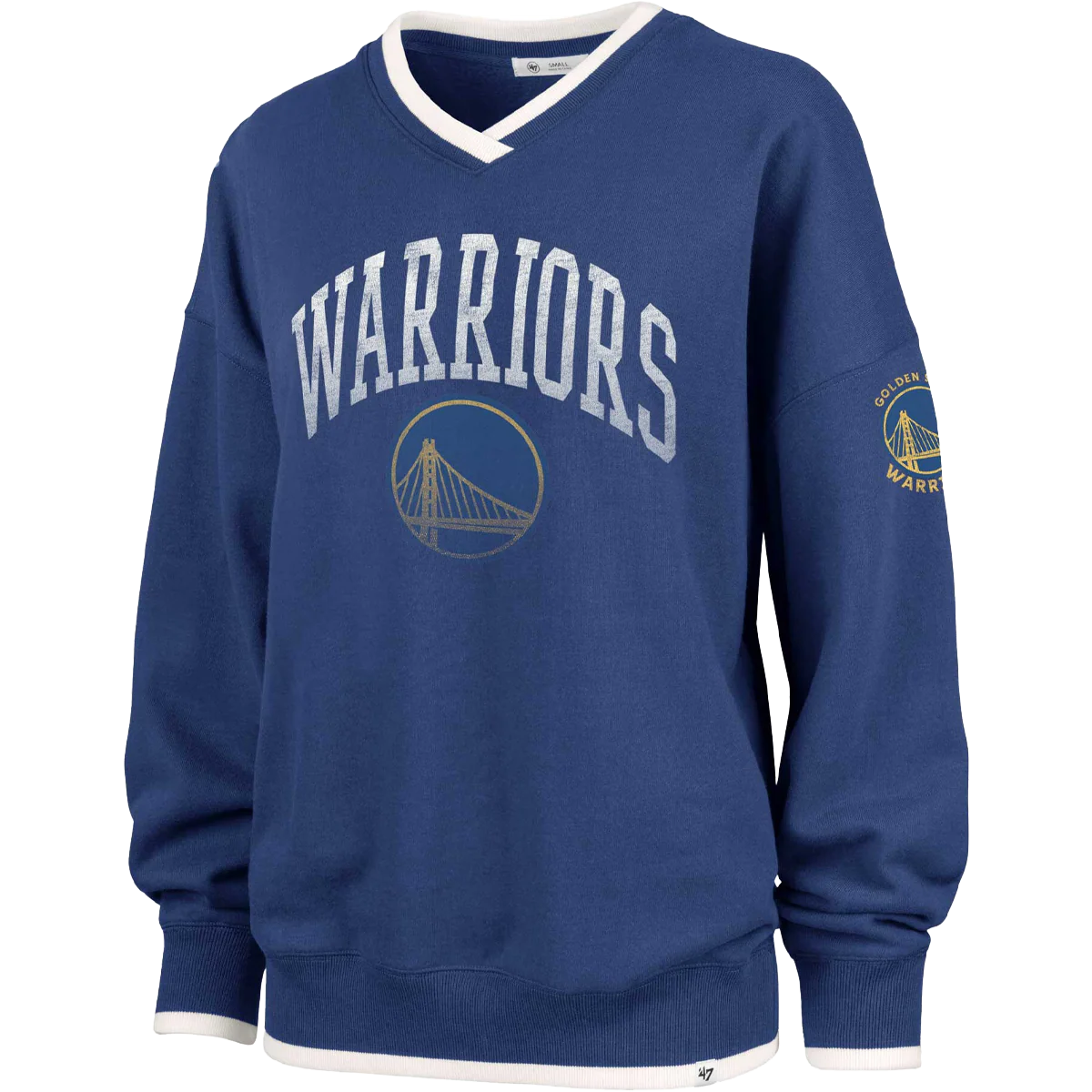 Women's Warriors Wax Pack Daze Eighties Pullover - Onhollan