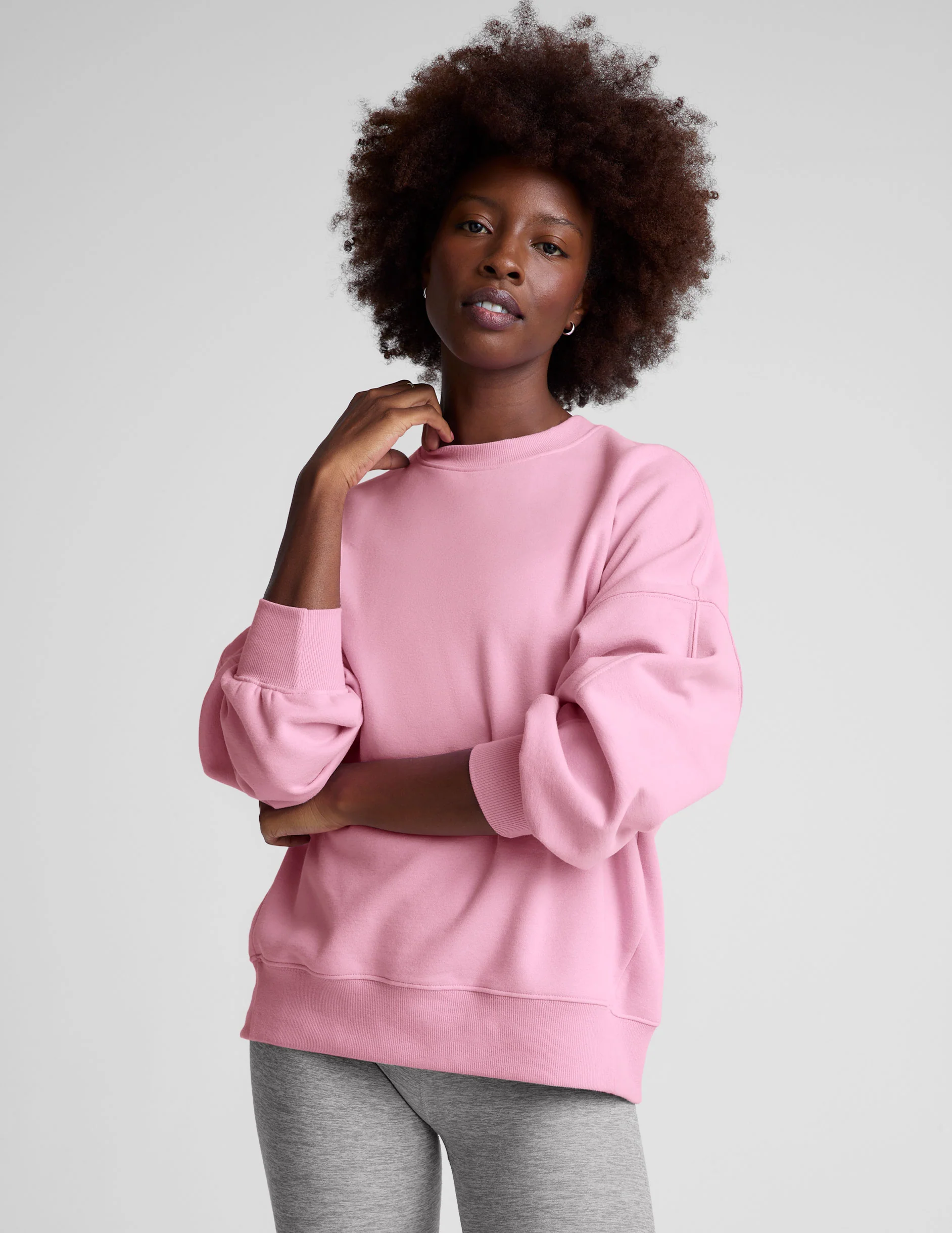 LuxeFleece Oversized Sweatshirt - Onhollan