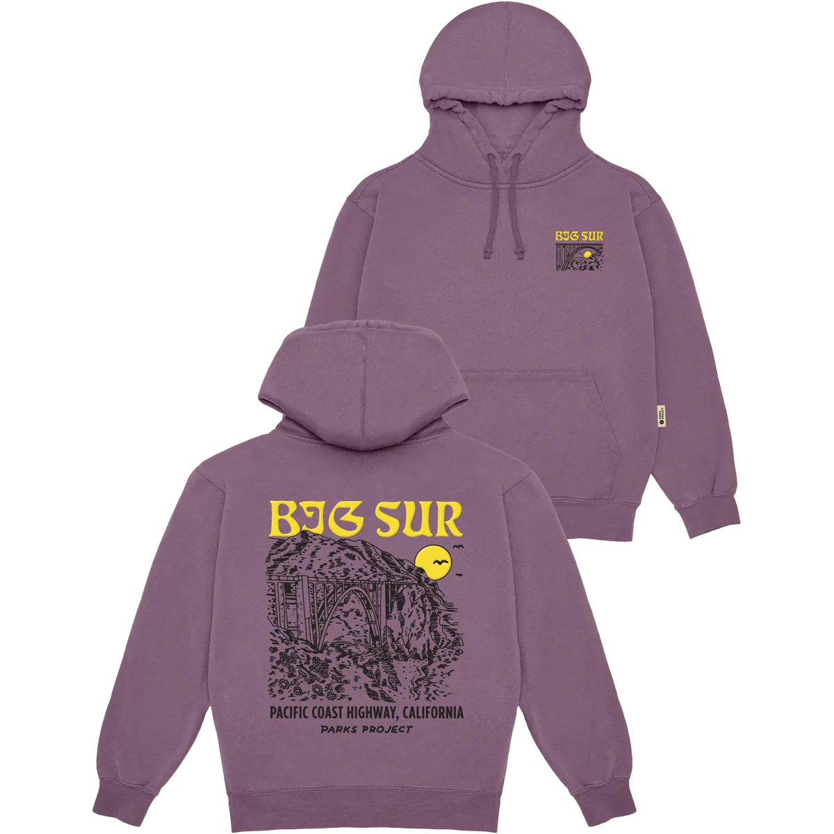 Big Sur Puff Print Bridges Hoodie - Onhollan
