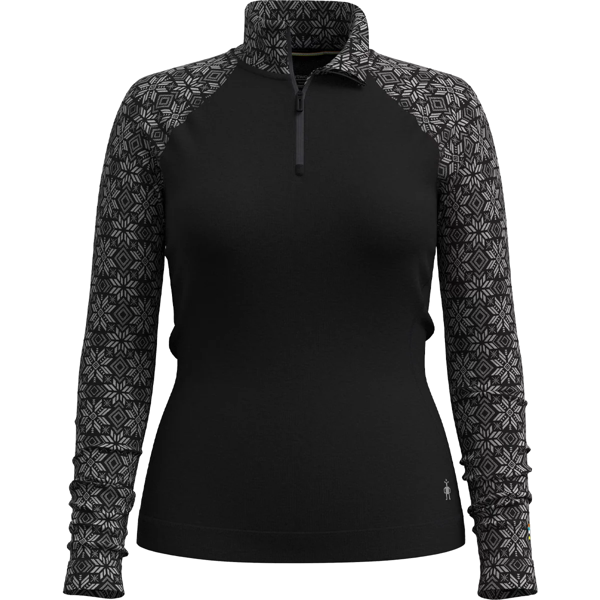 Women's Classic Thermal Merino Base Layer 1/4 Zip - Onhollan