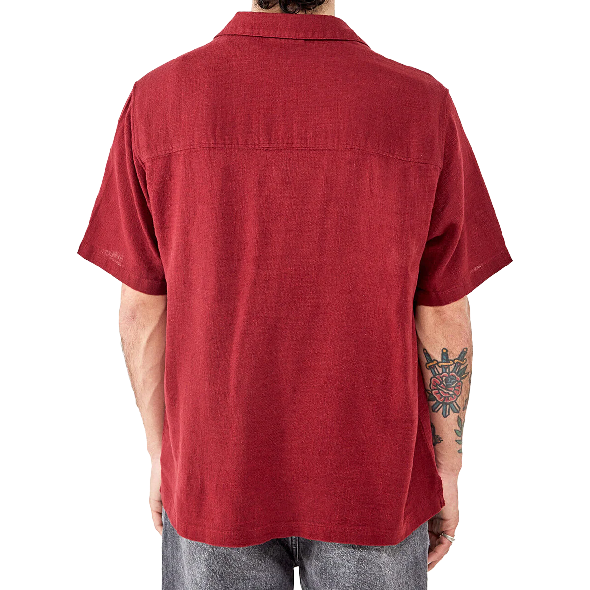 Men's Gauze Crinkle Shirt - Onhollan