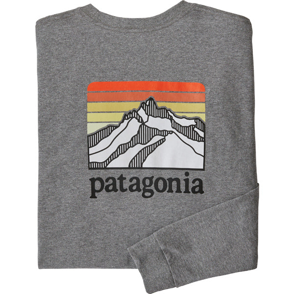 Men's Long-Sleeved Line Logo Ridge Responsibili-Tee - Onhollan