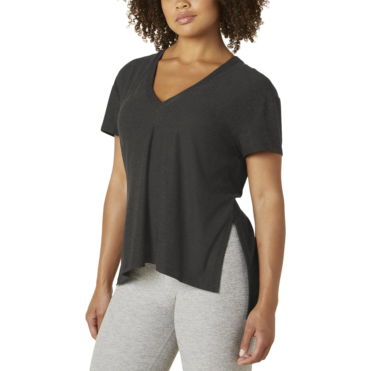 Women's Split Up Long Tee - Onhollan