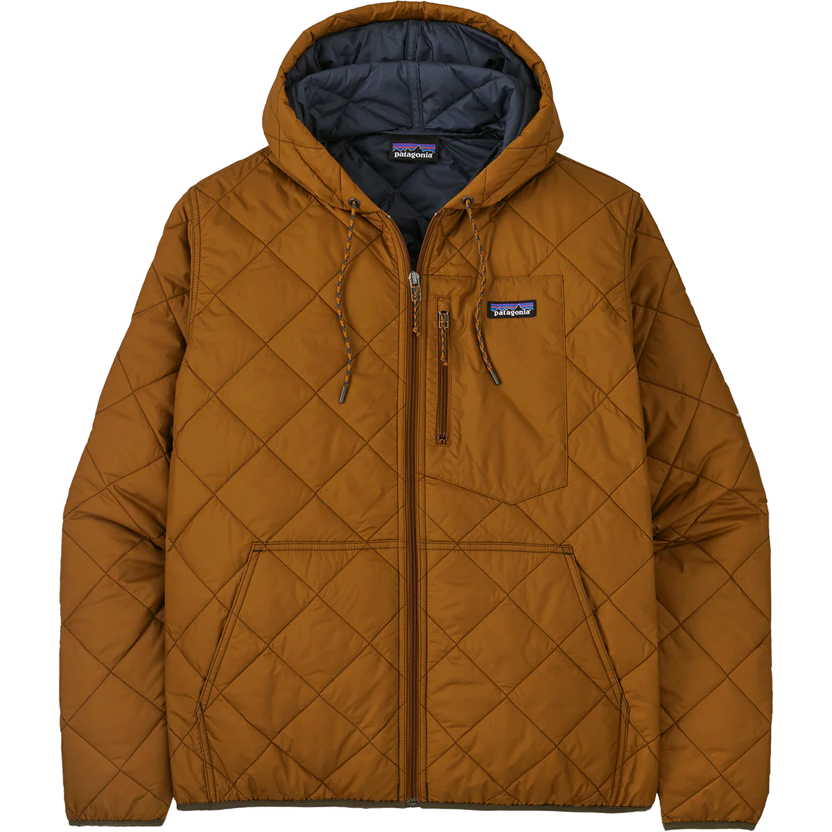 Men's Diamond Quilt Bomber Hoody - Onhollan