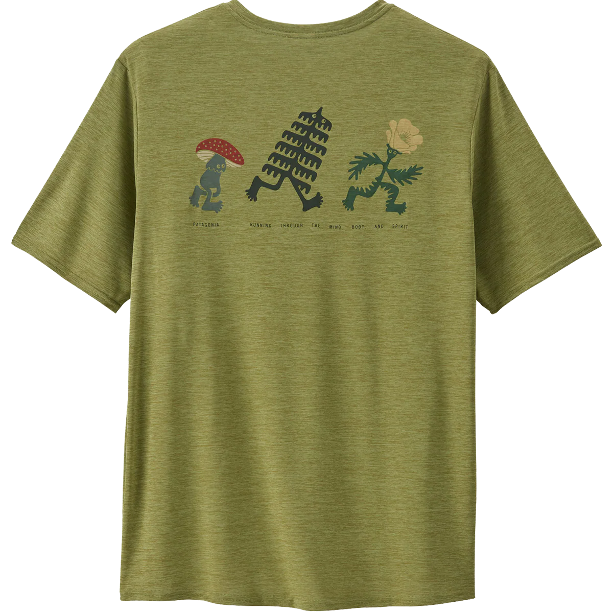 Men's Capilene Cool Daily Graphic Shirt - Lands - Onhollan