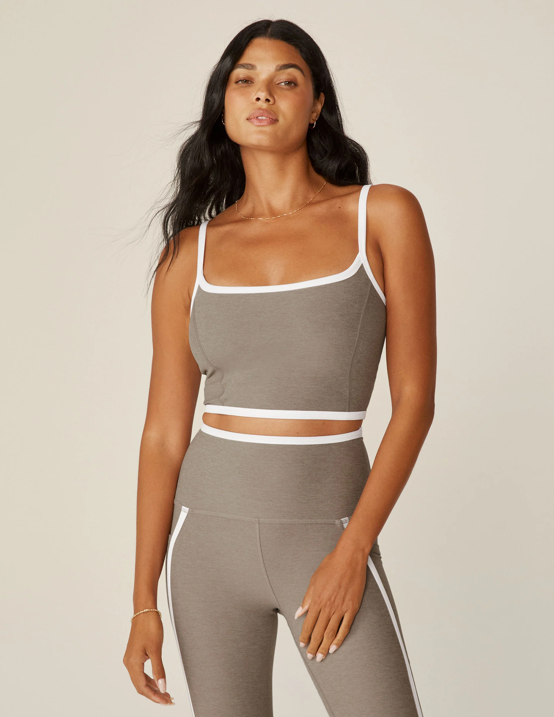 Spacedye New Moves High Cropped Tank - Onhollan