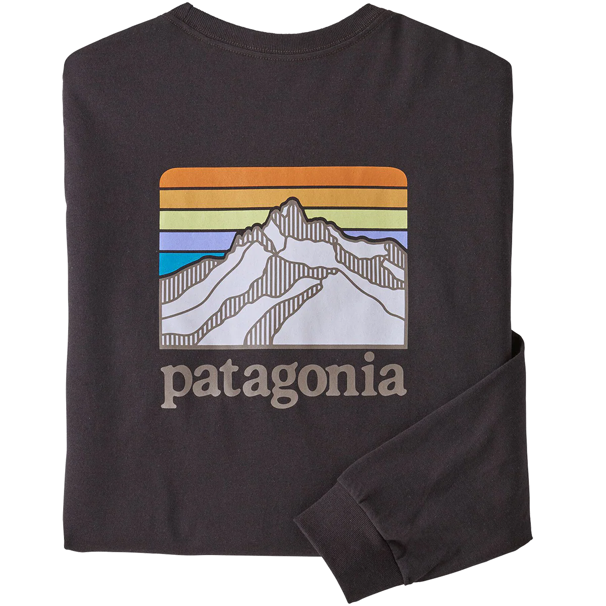 Men's Long-Sleeved Line Logo Ridge Responsibili-Tee - Onhollan