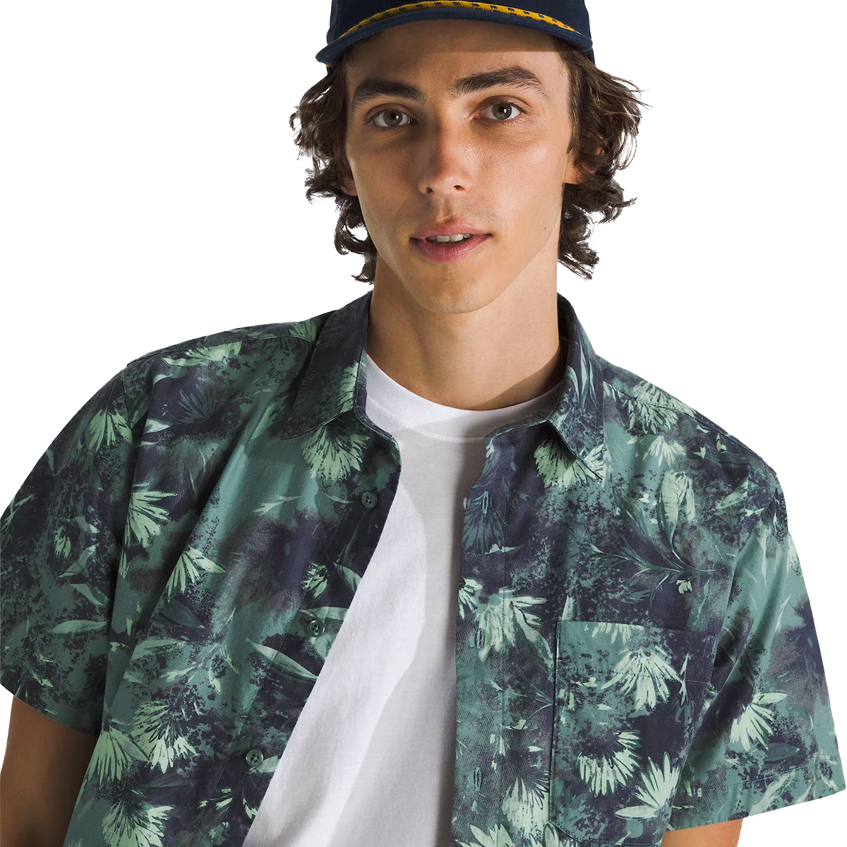 Men's Short Sleeve Baytrail Pattern Shirt - Onhollan