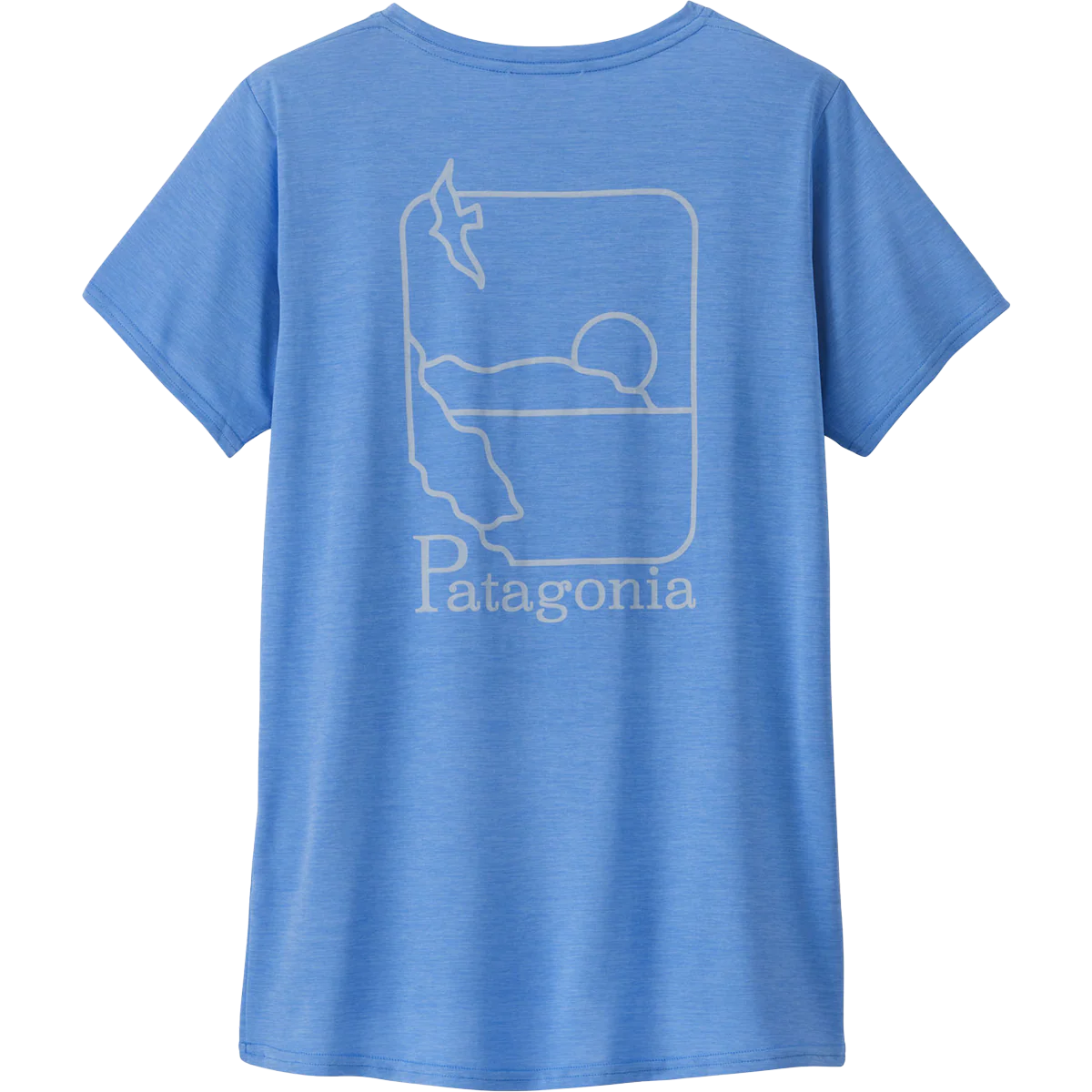 Women's Capilene Cool Daily Graphic Shirt - Waters - Onhollan