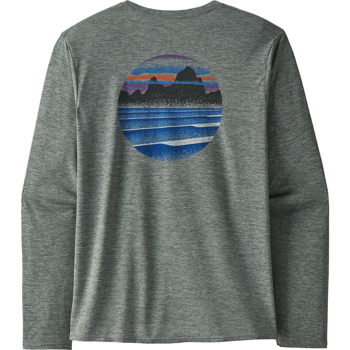 Men's Long Sleeve Capilene Cool Daily Graphic Shirt - Onhollan