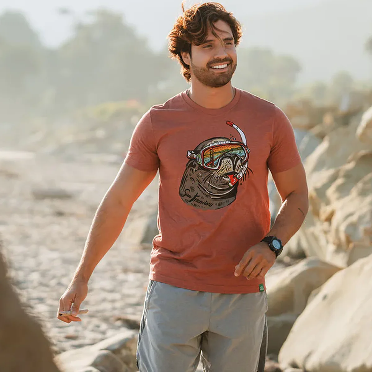 Men's Miami Vice SF Sea Lion Tee - Onhollan