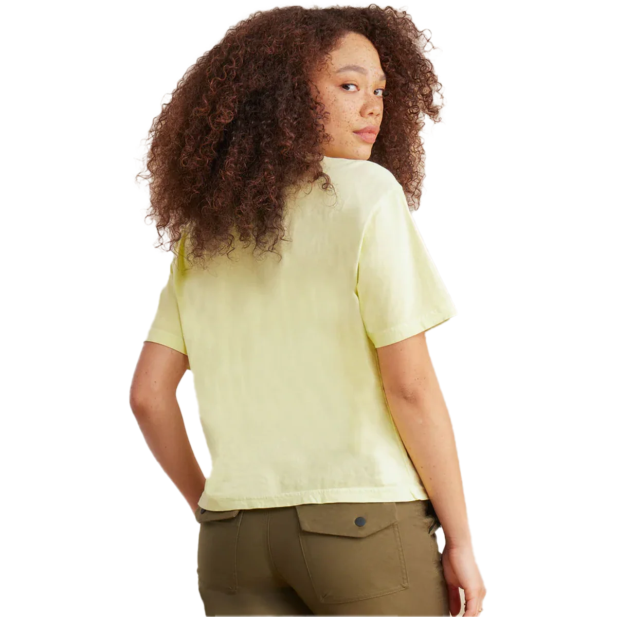 Women's Open Roads Boxy Crop Tee - Onhollan