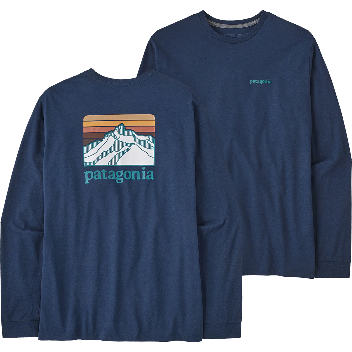 Men's Long-Sleeved Line Logo Ridge Responsibili-Tee - Onhollan